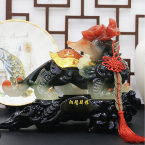 Tỳ Hưu Phong Thủy Xanh Ngọc Đỏ