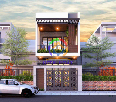 mẫu nhà 1 trệt 1 lầu 5x20 hiện đại và tiện nghi nhất  năm 2025