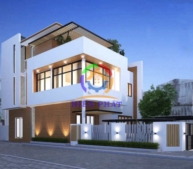 MẪU THIẾT KẾ NHÀ BIỆT THỰ PHỐ 2 TẦNG ĐẸP