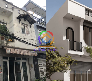 Cải tạo nhà cũ đã xây 20 năm thành căn nhà mới hiện đại