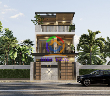 Nhà phố 3 tầng diện tích 105m2