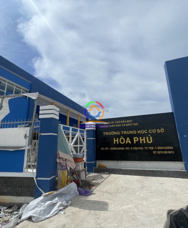 Thi Công Tại Trường THCS Hòa Phú-Thủ Dầu Một